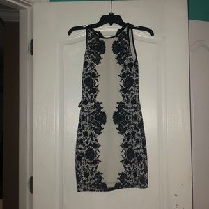 Black and white dress